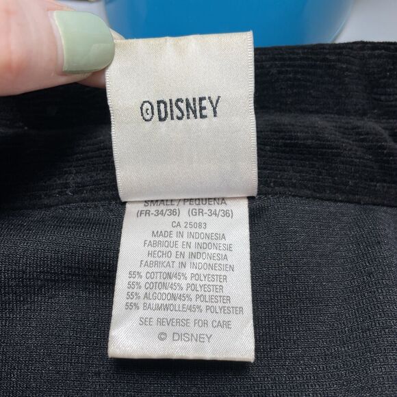 Vtg The Disney Store Corduroy Button Mickey Mouse Embroidered T Shirt Women's S - Picture 11 of 12